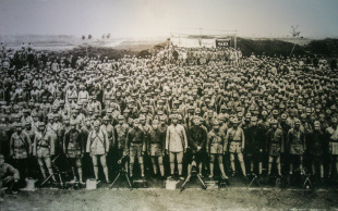 八一南昌起义黑白照1 革命历史照片 红色革命装饰画 历史装饰画
