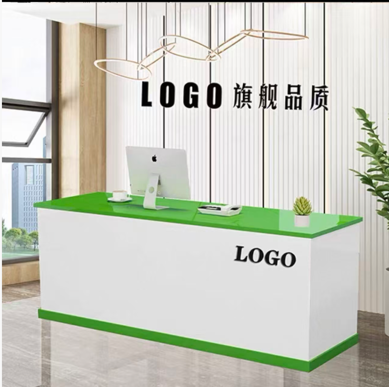 吧台服装店收银台简约现代小型前台桌储物柜台便利店奶茶店接待台,商业/办公家具,收银台,淘宝优惠券,粉丝福利购,淘宝优惠卷