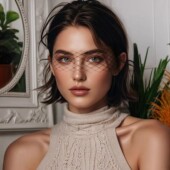 网纱头饰影楼拍照面纱女士婚纱发饰半遮面款 黑色新娘面纱韩式 短款