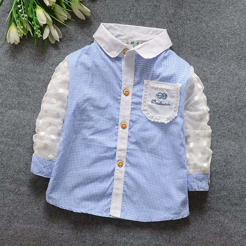 Chemise enfant à manche longue - Ref 2083501 Image 4