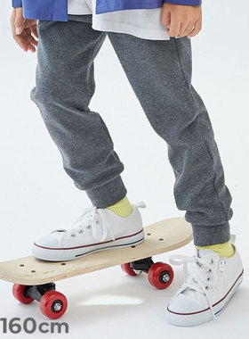 日本 devirock 2026春秋儿童裤松紧腰体育慢跑滑板卫裤束脚运动裤