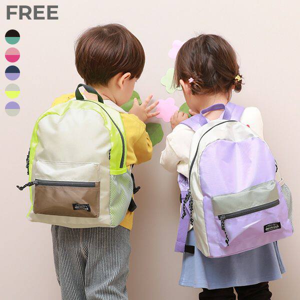 学生书包防水水壶兜拉链双肩背包