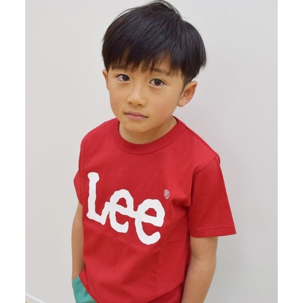 马卡龙配色Lee圆领日系短袖T恤