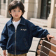 日本 翻领尖领拉链防风外套牛仔服夹克 正装 BREEZE 2026春秋儿童装