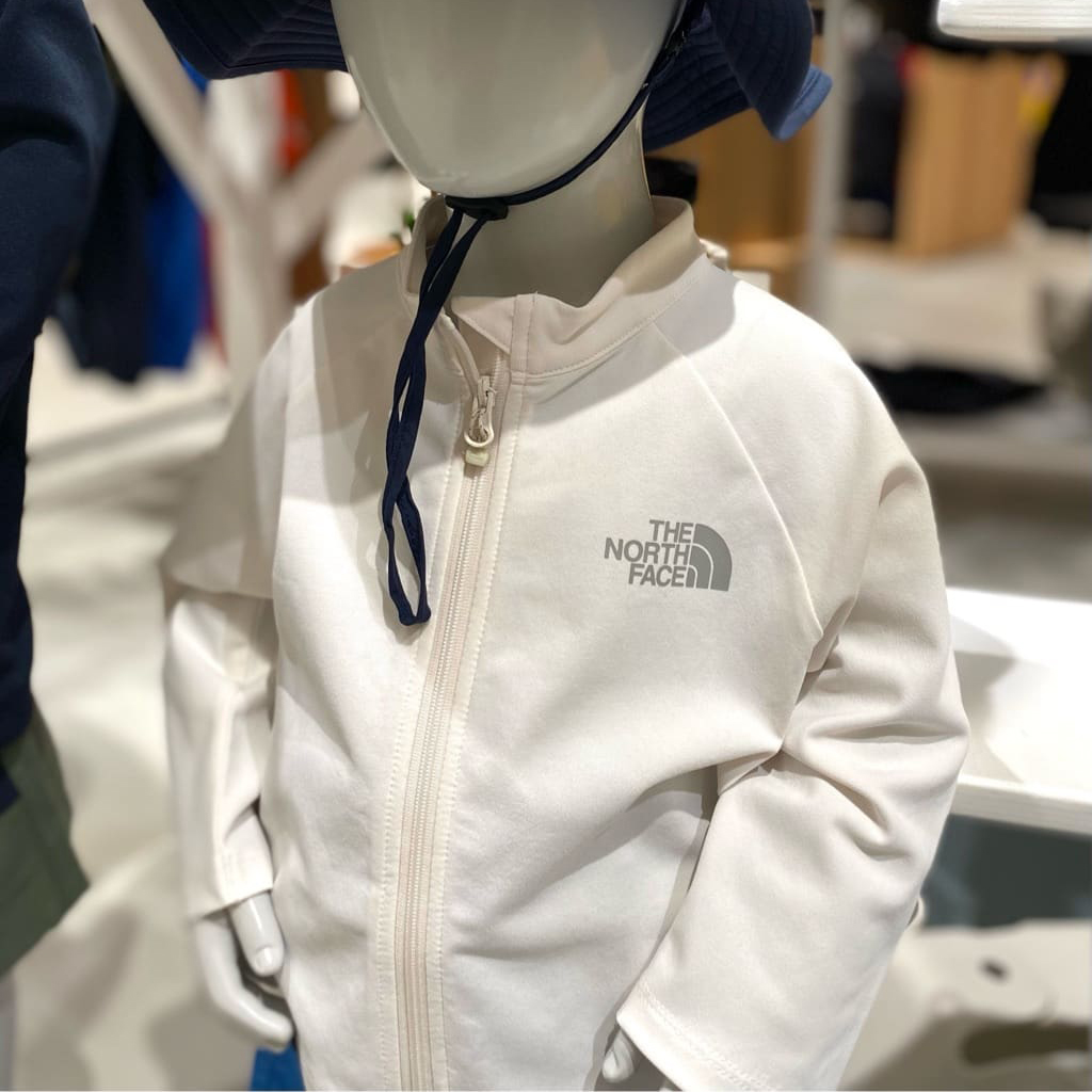 北面防晒服皮肤衣拉链外套轻薄