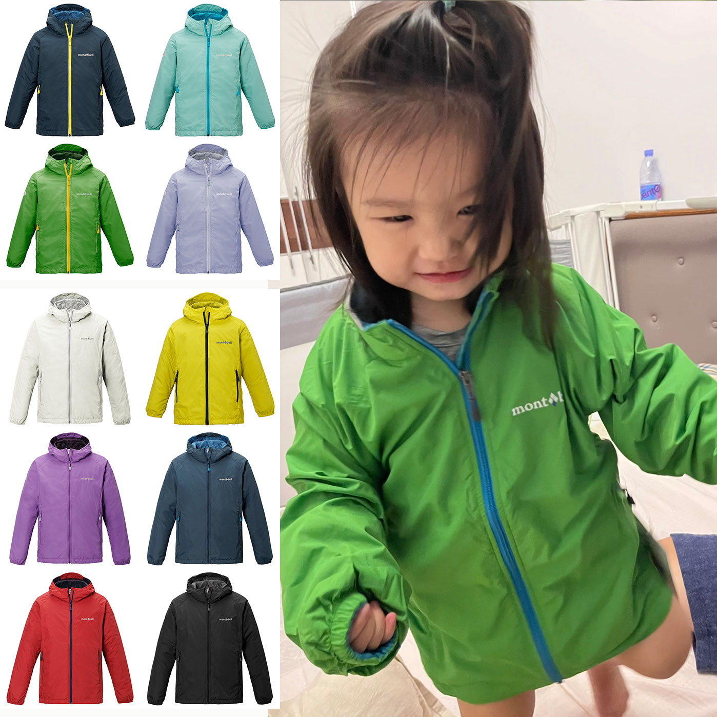 双层防晒防水连帽冲锋衣夹克