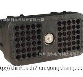Deutsch德驰矩形重载连接器60芯插头DRC26-60S06