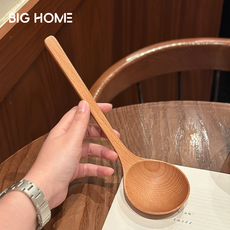 木质长柄大号日式家用