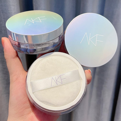 AKF持久控油定妆散粉蜜粉