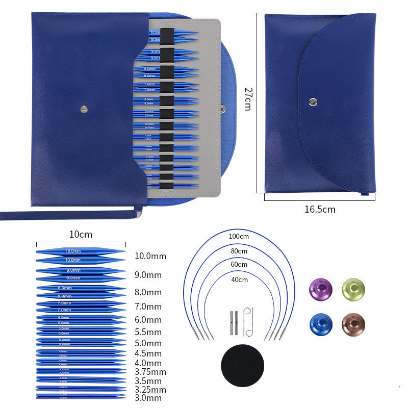 可拆卸环形针手工毛衣针编织棒针环形针织毛线针编织工具收纳包,居家布艺,针,淘宝优惠券,粉丝福利购,淘宝优惠卷