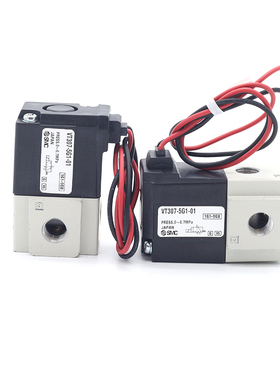 SMC新款真空电磁阀VT307K*VT307-3G1-4G1-5G1-6G1-01-02-F/220V