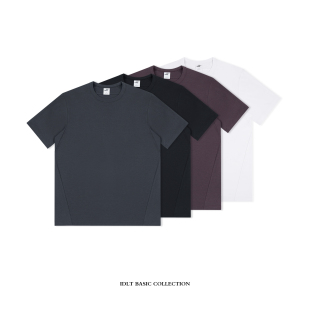 230g IDLT T恤 莱赛尔 宽松速干休闲运动户外立体剪裁CT25 正肩