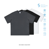 IDLT 凉感棉260g 宽松拼接T恤索罗娜运动防晒户外休闲TEE街头潮