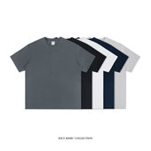 IDLT 欧美街头百搭基础日系ins 圆领T恤宽松短袖 凉感纤维 微宽松