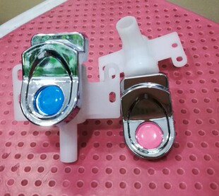 饮水机水嘴开关水龙头冷热水咀银色琴键按压式通用配件面板3.7