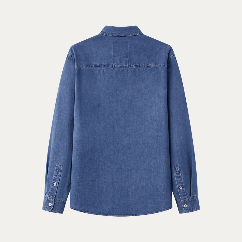 【爆米花专享】男士牛仔休闲衬衫秋季外套ADQF179