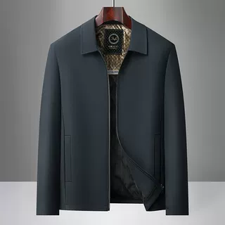 【书婷专享】2025秋冬翻领行政夹克内里羊毛保暖外套yc2530