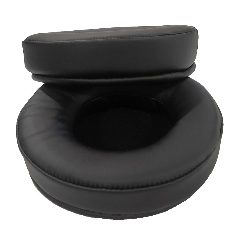 西伯利亚达尔优磁动力圆形耳机套10-11CM耳机套耳罩皮套网咖耳套