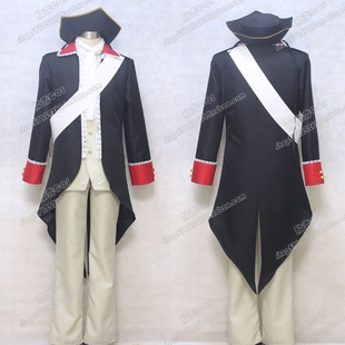APH黑塔利亚军转普鲁士普爷七年战争衣服动漫cosplay服装 全套 包邮