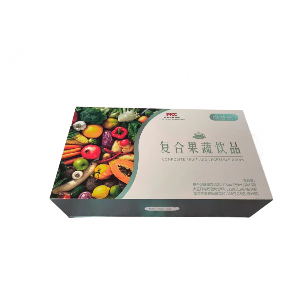康慧姿复合果蔬饮品大豆纤维草莓燕麦复合酵素水果孝素正品包邮