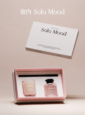 窗内solomood【不是玫瑰】香薰礼盒香氛蜡烛家用室内高级感礼物