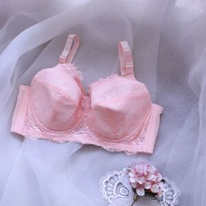 日系有钢圈棉收副乳减压文胸定型