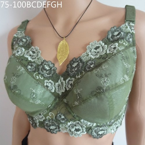 全罩杯文胸聚拢内衣胖MM防下垂