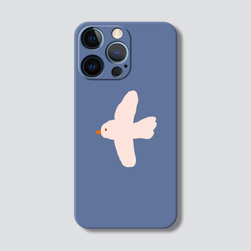 18一朶午荷16/17适用iphone12promax手机壳13苹果mini硅胶8plus软壳x简笔11磨砂14/15Pro