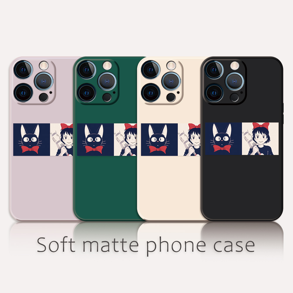 适用硅胶手机壳苹果动漫