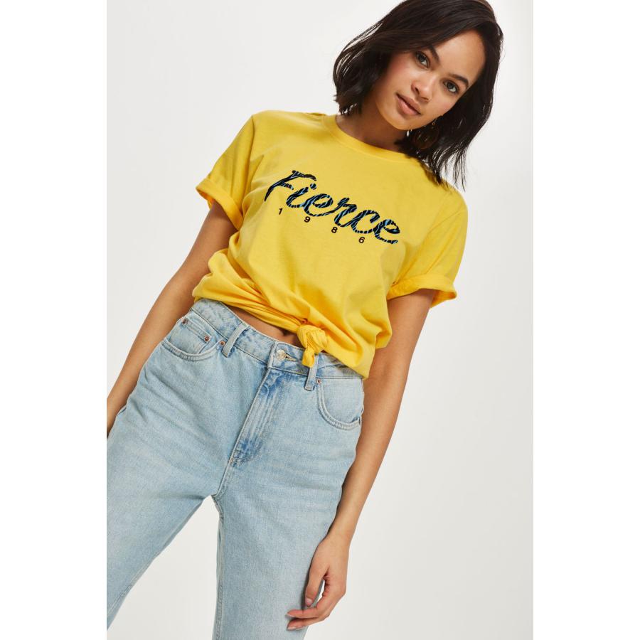 大米可英國代購 TOPSHOP 嬌小版 'Fierce' T恤
