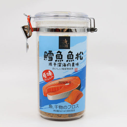 众星佐餐鳕鱼鱼松老少皆宜