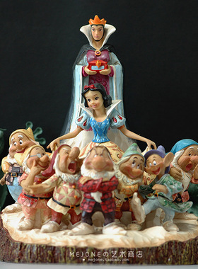 白雪公主美国电影雕塑摆件