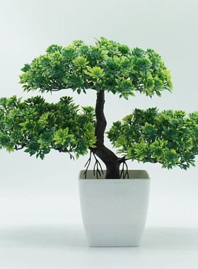仿真植物盆栽新款假花仿真树酒柜