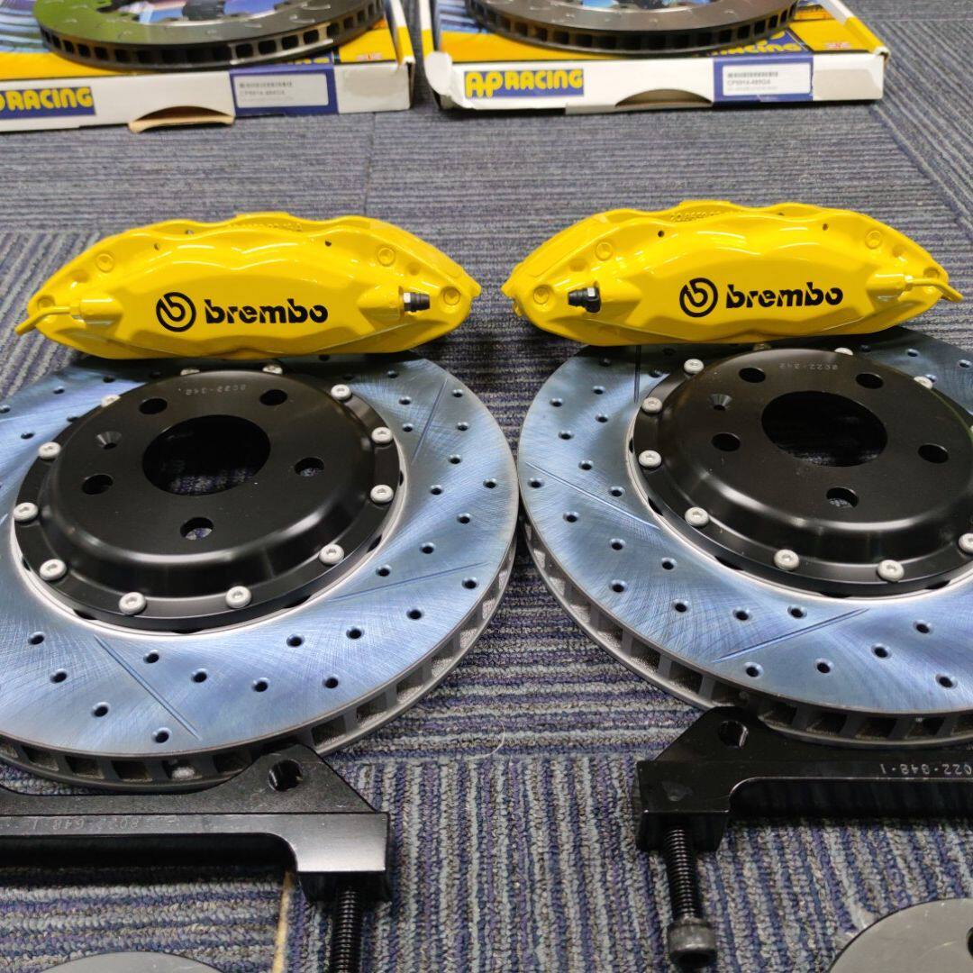 布雷博V6f50gt6阿基波罗8n鲍鱼ap5200四活塞六活塞刹车卡钳全套