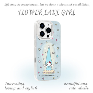 16pro手机壳红米K70磁吸vivos19华为mete60羽纱一加ACE3小米14一加11 爱心尖尖帽猫咪适用iPhone17 天使梦