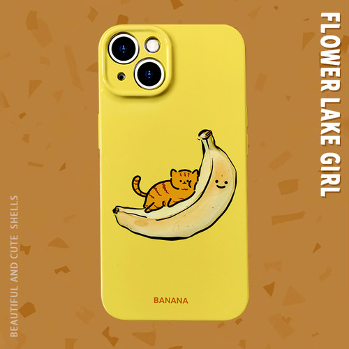 安卓iPhone菲林香蕉船猫咪手机壳