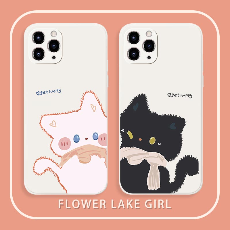 贴贴~可爱情侣猫猫适用华为mate50手机壳iPhone14/13promax红米note12个性OPPOa58荣耀80男女vivoy52s,3C数码配件,手机保护套/壳,淘宝优惠券,粉丝福利购,淘宝优惠卷