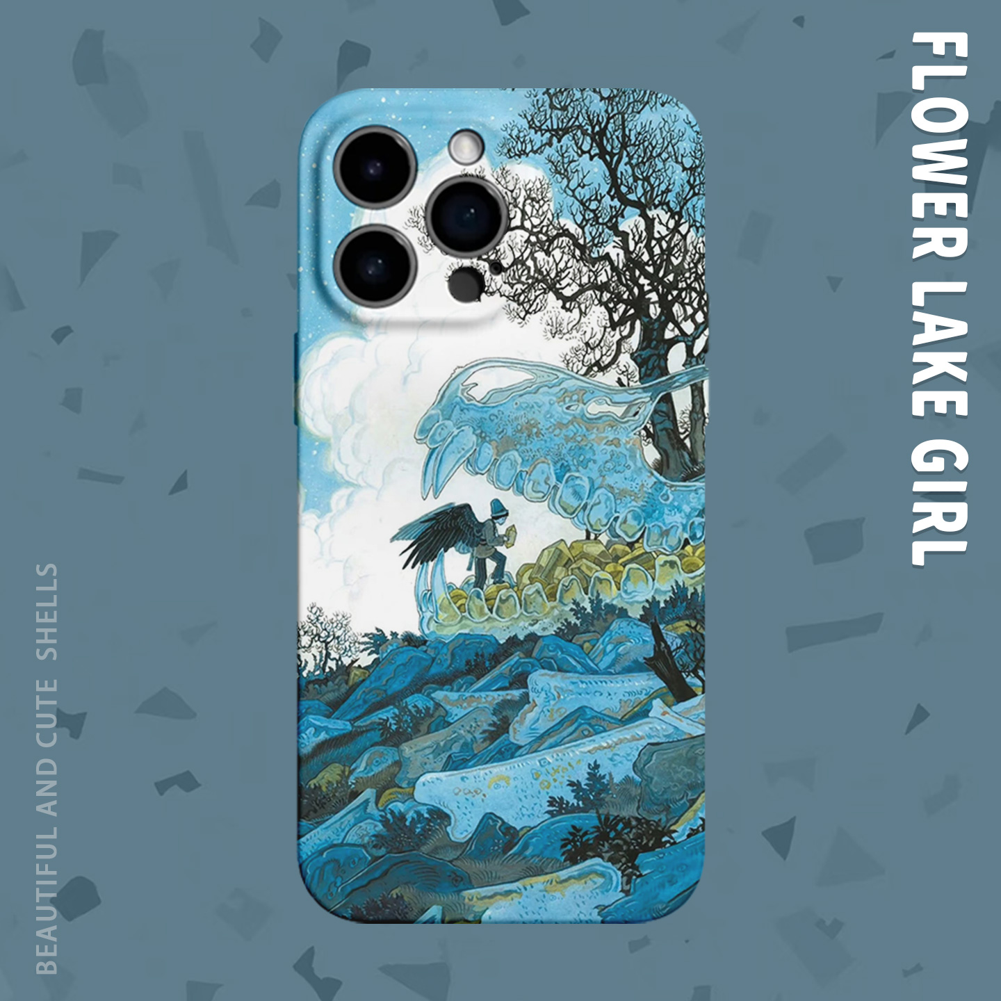 【贪婪的冒险者】龙骨黄金手机壳