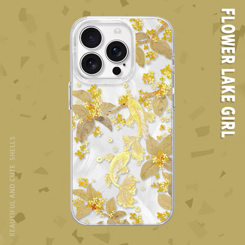 【高级中式合集】金鱼桂花手机壳