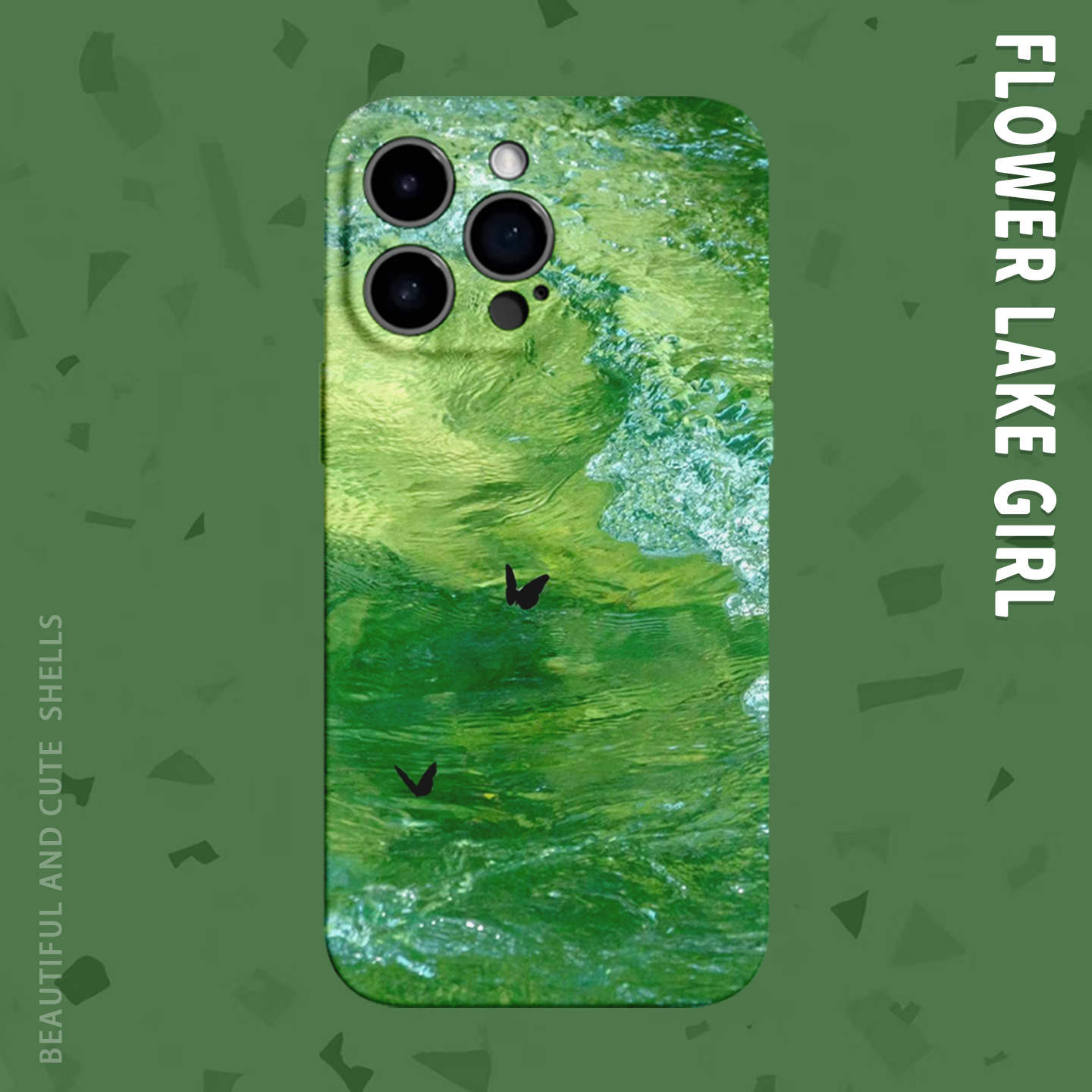 【就是这种抹绿！！】蝴蝶手机壳