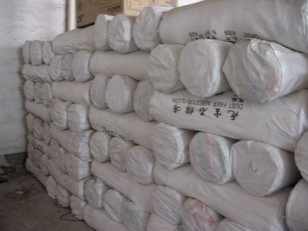 厂家直销无尘石棉布(厚3mm) 焊机防火/隔热保温/防腐蚀395/卷