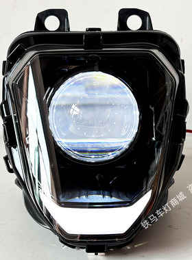 适用于24款本田NX400 NX500 CB400F大灯总成改装升级LED透镜大灯