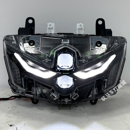 适用于25款雅马哈nmax155大灯总成升级矩阵模组透镜大灯车灯改装