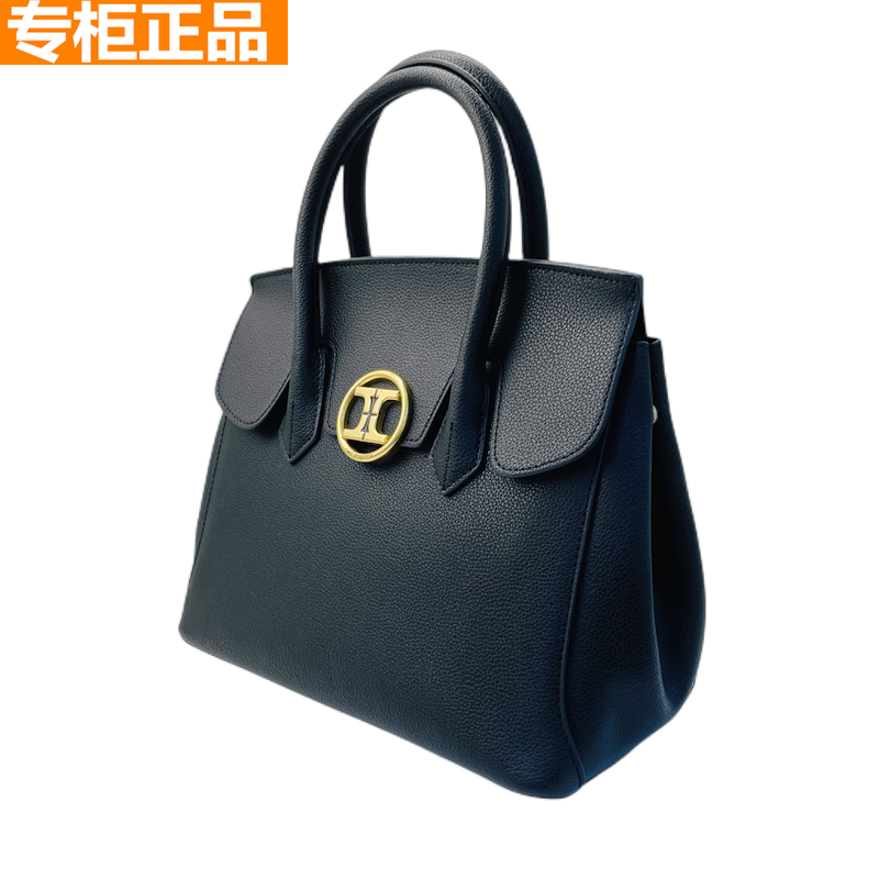 红蜻蜓真皮女包包秋季新款手提斜挎牛皮女士包职业通勤9121C0651高性价比高么？