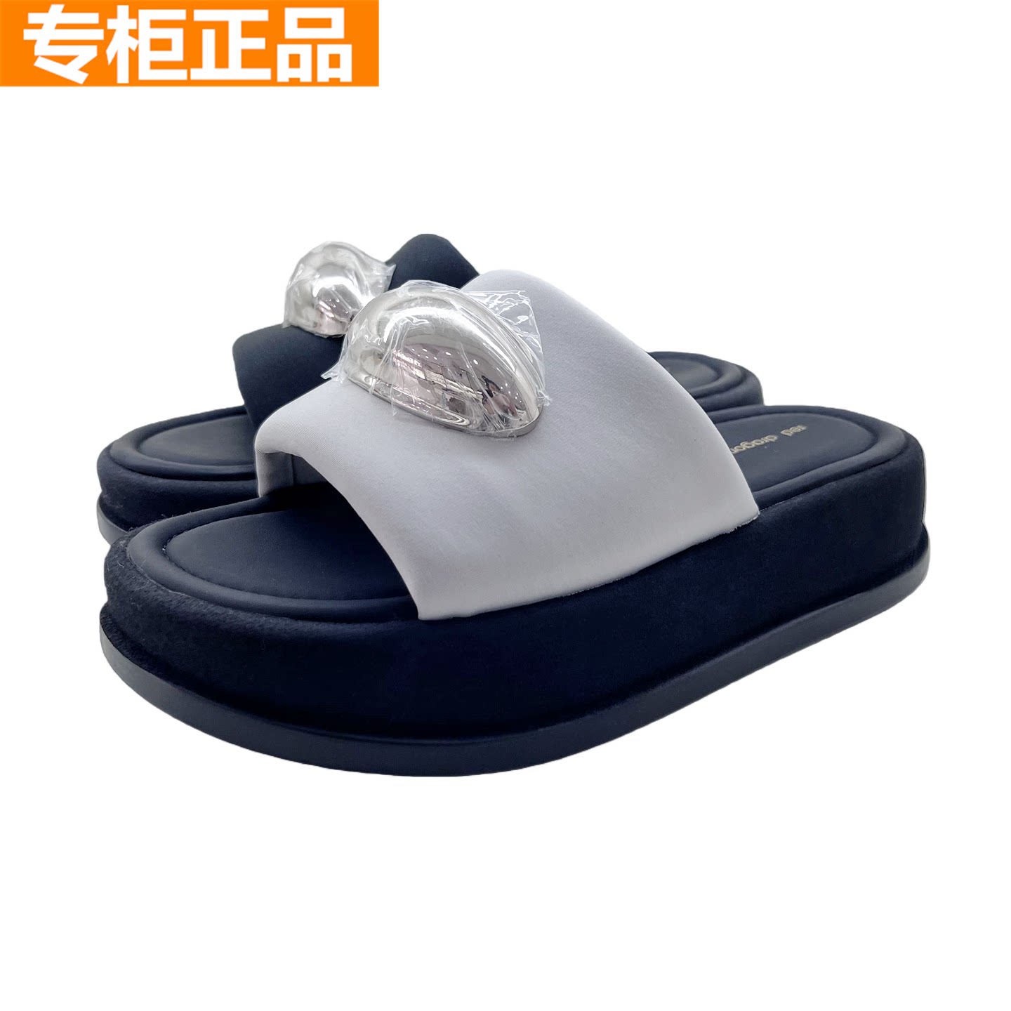红蜻蜓夏季休闲一字鞋拖凉鞋轻便