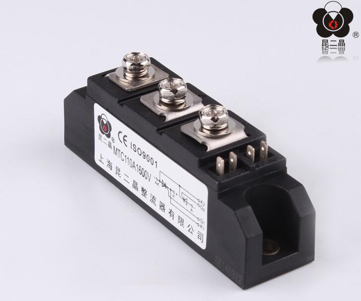 厂家直销昆二晶品牌可控硅模块MTC110A1600VMTX110A1600V