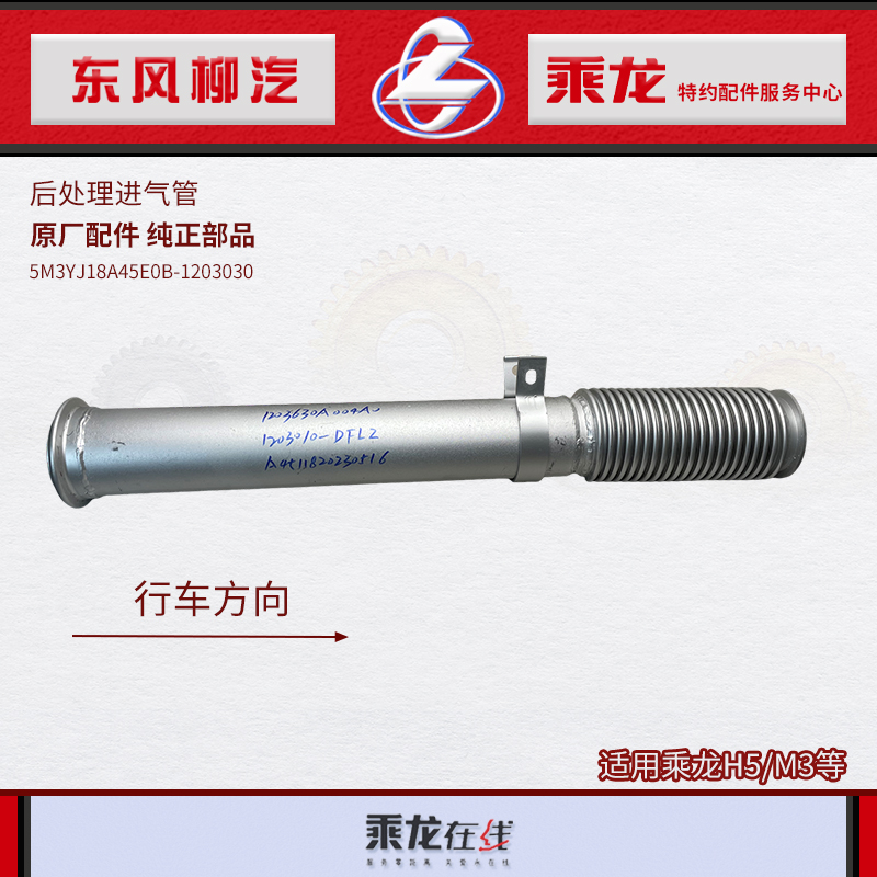 乘龙H5/M3后处理进气排气管