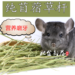 10份 苜蓿杆草杆龙猫兔子荷兰猪松鼠宠物牧草零食磨牙用品50克 包邮