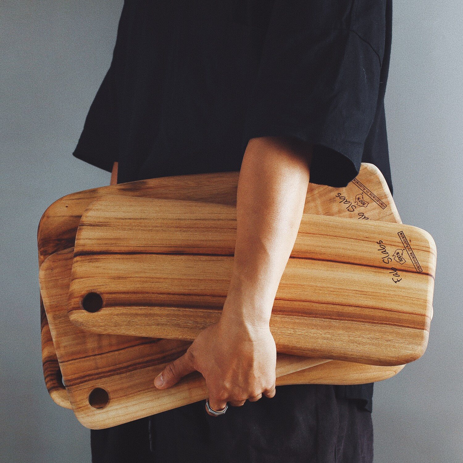 一宅澳大利亚进口原木实木香樟木防霉多功能砧板家用