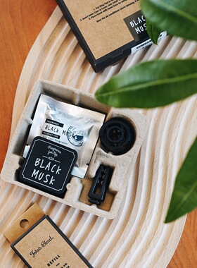 日本原装进口JohnsBlend固体车载香薰汽车香水香氛出风口装饰礼物